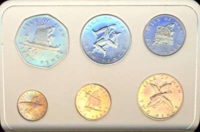 Isle of Man, 1976 Uncirculated Set