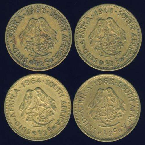 1961 - 1964, 1st Decimal 1/2c Full set, No reserve