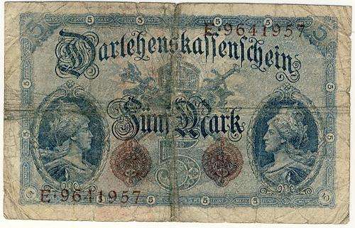 Germany - 5 Mark, 1914, Five Mark