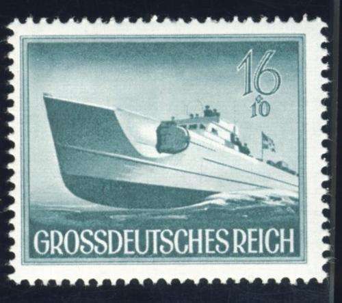 Germany - 1944, Stamp, Heroes Memorial Day 16 + 10 pf, MNH