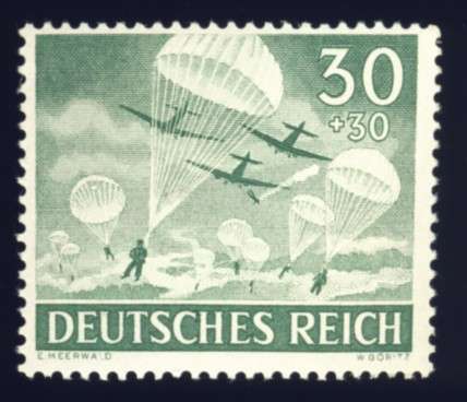 Germany - 1943, Stamp,  Armed Forces + Heroes Day 30 + 30 pf, MNH