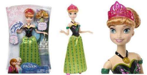 On sale now!!!!!!!!!!!!!!    Frozen Singing Anna Doll