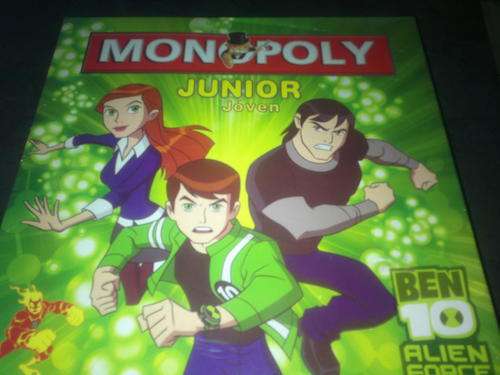 BEN10 MONOPOLY BOARD GAME!!!