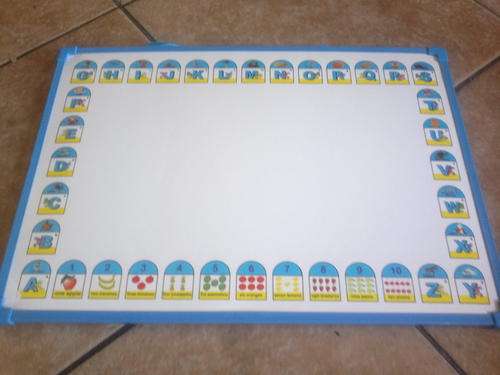 LARGE 50CM DOUBLE SIDED WHITE BOARD!!!