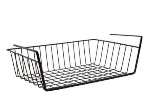 Hanging storage baskets - white