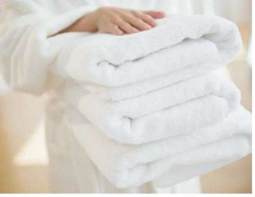 Nortex White Snag Free BATH SHEETS 160x85cm used in 5 star hotels - WHITE