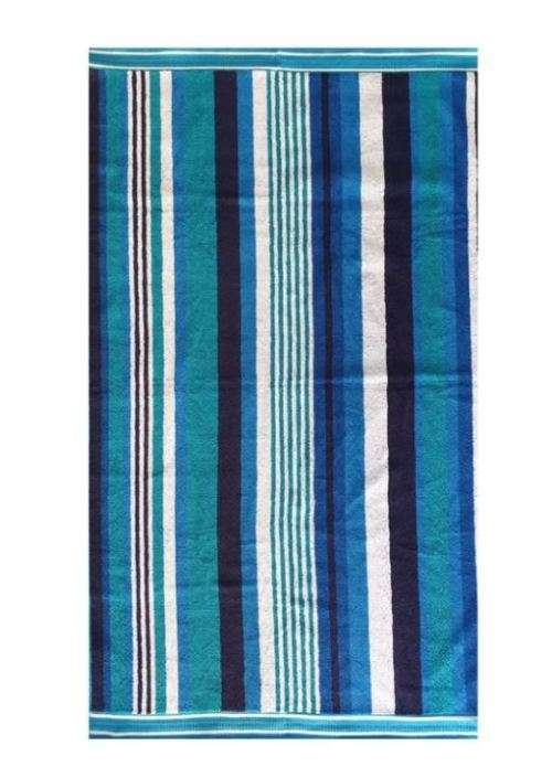 Striped bath sheet 90x150cm 100% cotton