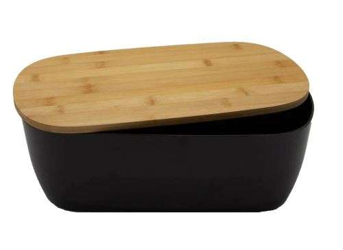 Bamboo Bread Bin 35x20x12.5cm