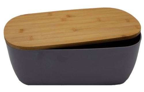 Bamboo Bread Bin 35x20x12.5cm