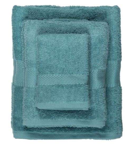 Bath towel set (2 face cloths, 2 hand towels, 2 bath towels) - 6 pack 100%cotton