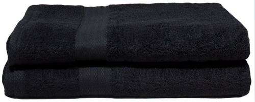 2 Bath Sheets - 100% cotton 76x162cm