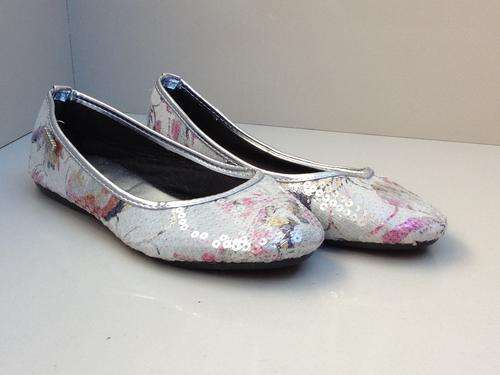 SEQUINED FLATS