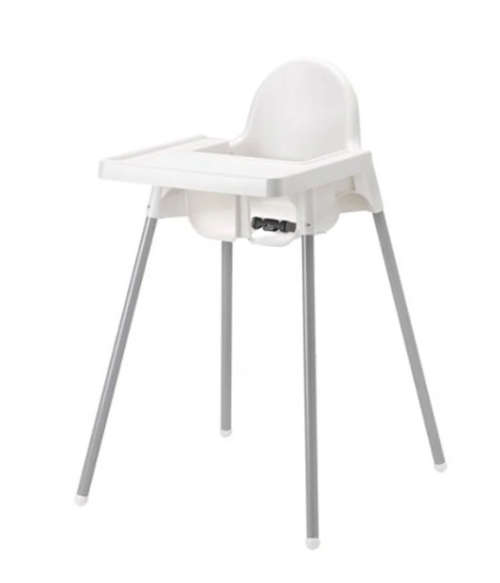 Plastic high chair/baby feeding chair