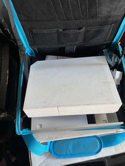 Nintendo Wii console and Wii Fit