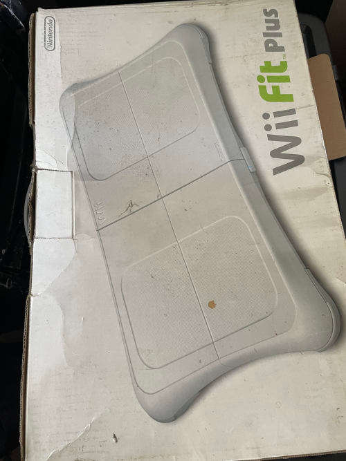 Nintendo Wii console and Wii Fit