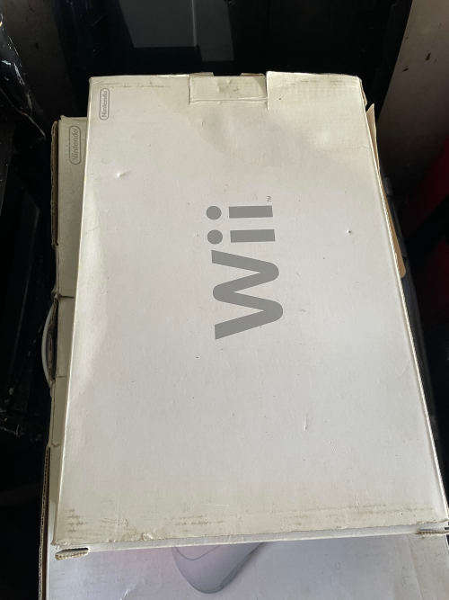 Nintendo Wii console and Wii Fit