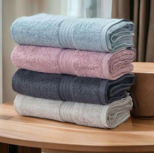 Luxury thick bath towels 550gsm 70x130cm