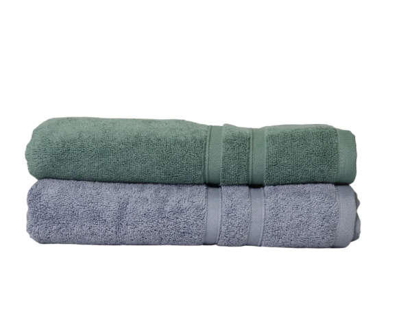 Luxury Bath towel (1 Piece) 70x130cm 800gsm - Emerald Gree or Denim Blue