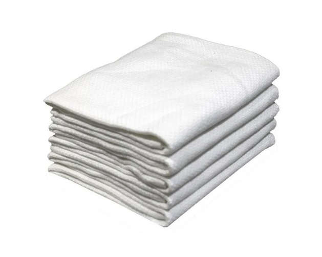 White waiters cloths 50cmx75cm (5 pack)