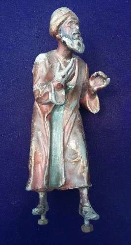 Antique Bronze Casting of an old Middle Eastern Man.   Ready for mounting - Stunning !!!