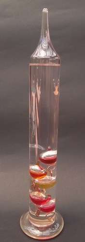 Galileo Glass Thermometer in perfect condition