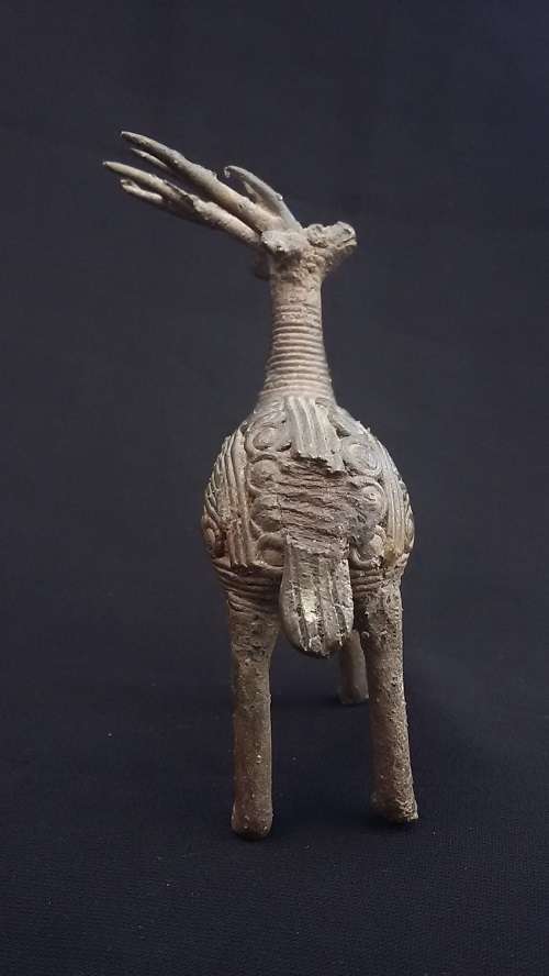 Decorative metal deer made in India