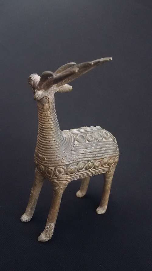 Decorative metal deer made in India