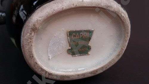 Beautiful China jug made in Capri, Italy.  In perfect condition