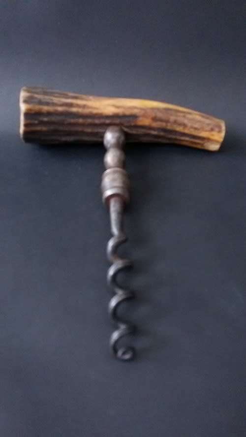 Stunning bone handled cork screw