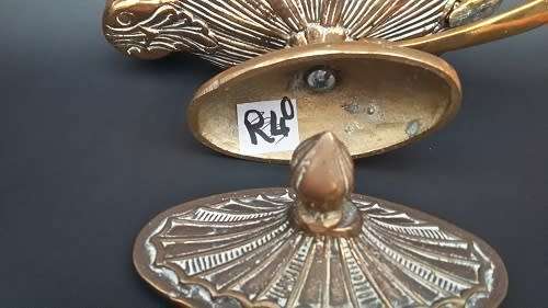 Alladin's Lamp  -  Stunning brass detail and very heavy