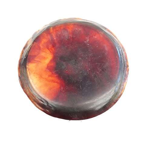 Antique Powder Compact made in France - Tortoise Shell and fine gold filigree design