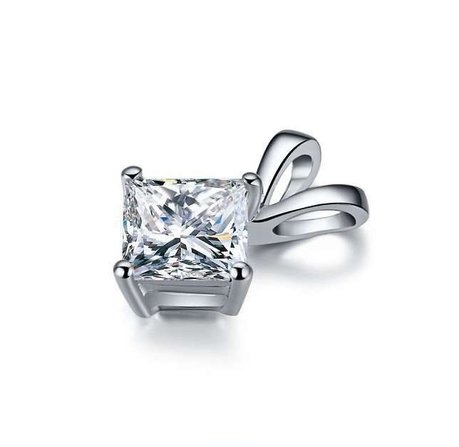 Amazing Simulated Diamond  Necklace