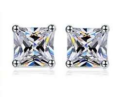 Amazing Swarovski&Simulated Diamond  Necklace & earring set. See the Swarovski shine