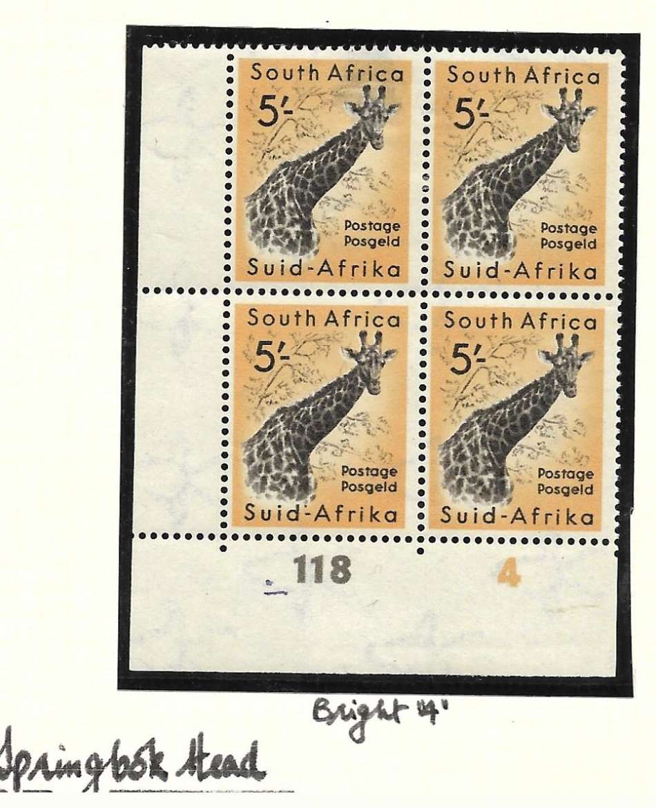 UNION 3rd DEFINITIVE  CONTROL BLOCKS-RARE ACCUMULATION