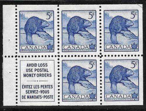 CANADA BOOKLETS   x 4   (EXPLODED MNH)(**)