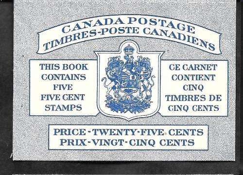 CANADA BOOKLETS   x 4   (EXPLODED MNH)(**)