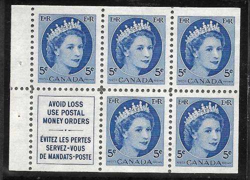 CANADA BOOKLETS   x 4   (EXPLODED MNH)(**)