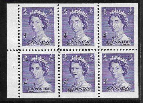 CANADA BOOKLETS   x 4   (EXPLODED MNH)(**)