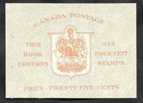 CANADA BOOKLETS   x 4   (EXPLODED MNH)(**)