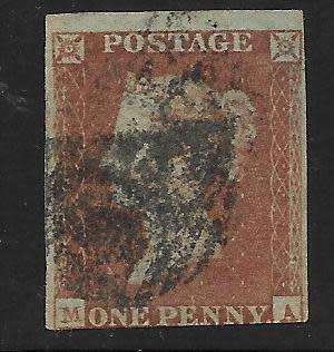 GREAT BRITAIN EARLY 1d & 2d SELECTION