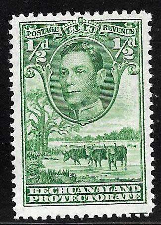 BECHUANALAND PROTECTORATE  Complete Set -Mint with Hing Marks
