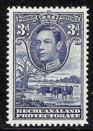 BECHUANALAND PROTECTORATE  Complete Set -Mint with Hing Marks