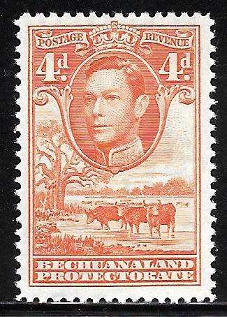 BECHUANALAND PROTECTORATE  Complete Set -Mint with Hing Marks