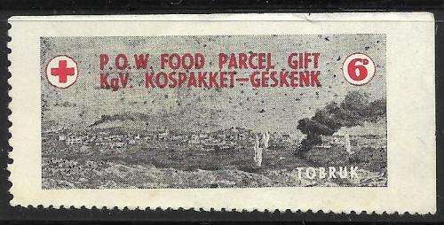 Prisoner Of War- FOOD PARCEL STAMP