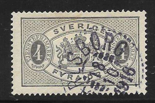 SWEDEN 1874 OFFICIALS