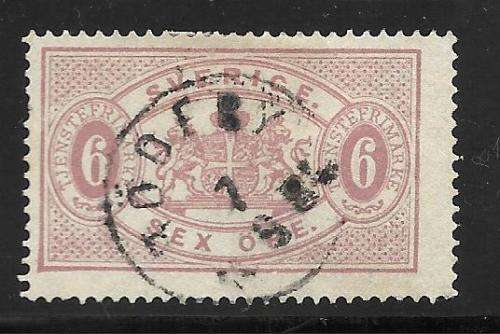 SWEDEN 1874 OFFICIALS