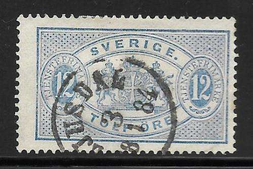 SWEDEN 1874 OFFICIALS