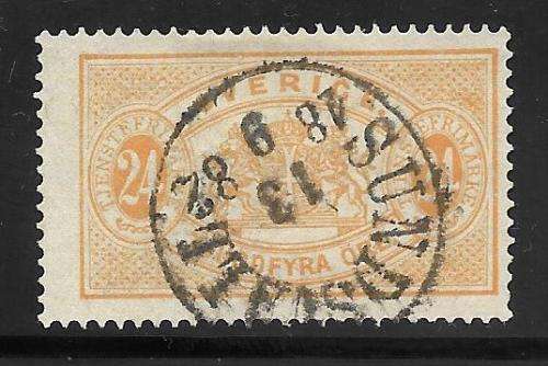 SWEDEN 1874 OFFICIALS