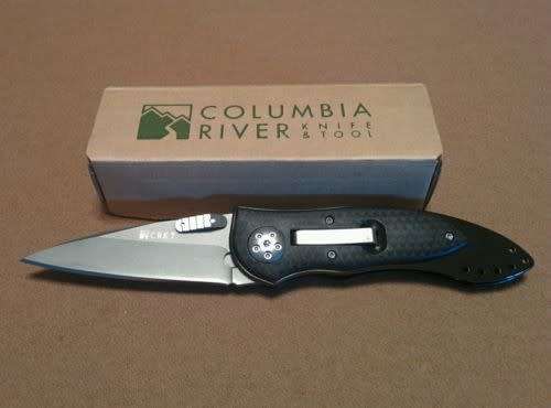 CRKT 7303 Elishewitz E Lock Knife Plain Edge