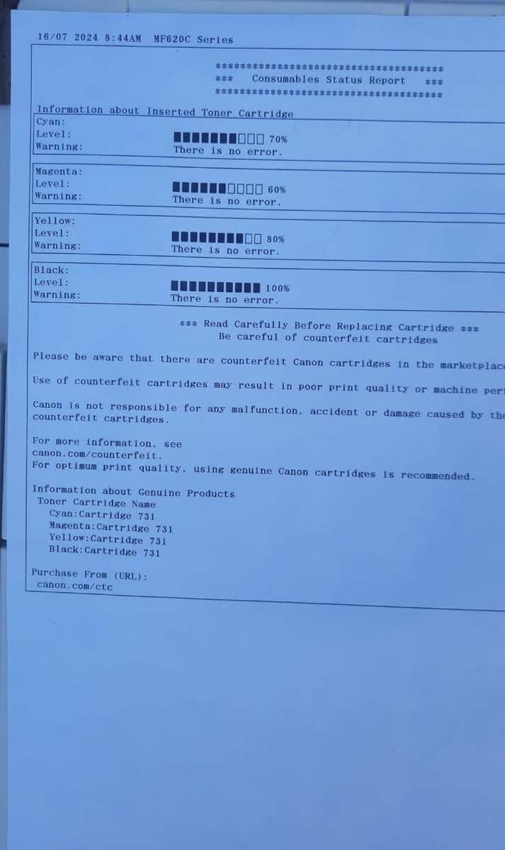 Canon Lasers Color imageCLASS MF628Cw Wireless Color Printer with Scanner, Copier & Fax